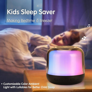 Smart Night Light Portable Wireless Mini Lit TWS Speaker With 5W Clear Sound, Free Shipping & 3-5 Days Delivery