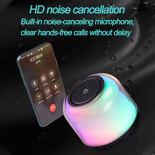 Smart Night Light Portable Wireless Mini Lit TWS Speaker With 5W Clear Sound, Free Shipping & 3-5 Days Delivery