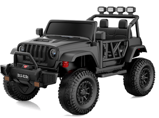 24V 2 Seater Kids Ride on Truck,Ride on Jeep Car with Remote Control,2×200W Motor,Electric Battery Powered Toys Car w/4 Wheels Spring Suspension,3 Speeds,LED Lights, Bluetooth Music,Age 3-8,Pink