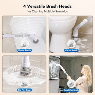 Voweek Efficient Electric Spin Scrubber, 5 colors