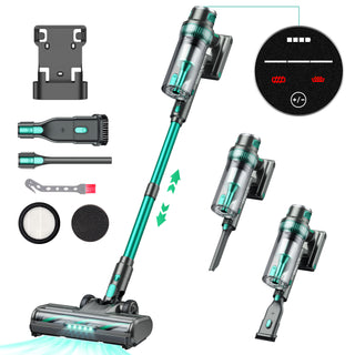 Qikcln VC03 300W 30Kpa Powerful Vacuum with Brushless Motor & Three Modes 40Mins Runtime