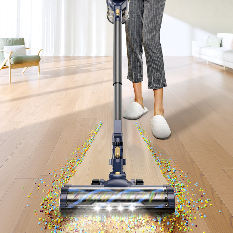Voweek VC08 Ultralight Cordless Stick Vacuum Cleaner with HEPA Filters