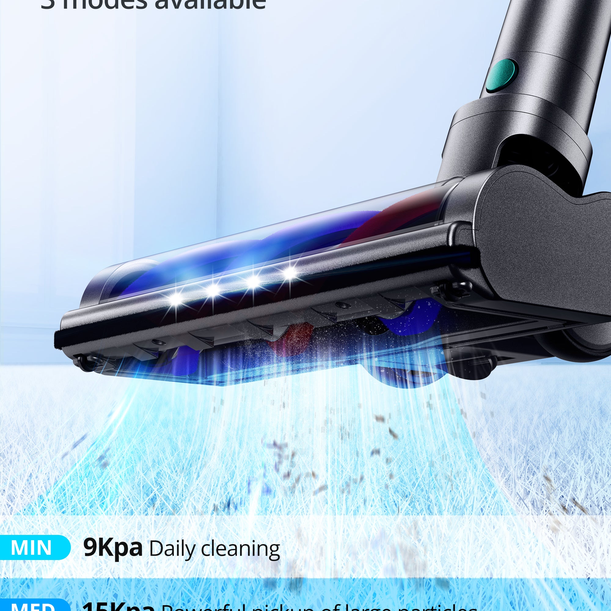 Voweek VC12 8 in 1 Cordless Vacuum Cleaner with 30Kpa 2024 Latest Moto