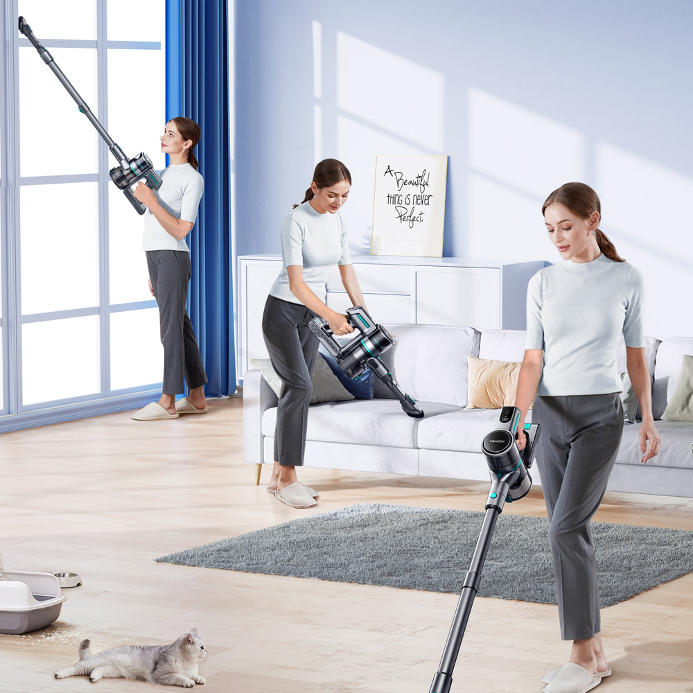Voweek VC12 8 in 1 Cordless Vacuum Cleaner with 30Kpa 2024 Latest Moto